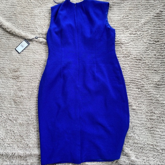 NWT 🏷 Adrianna Papell blue petite dress 10P - Picture 2 of 7